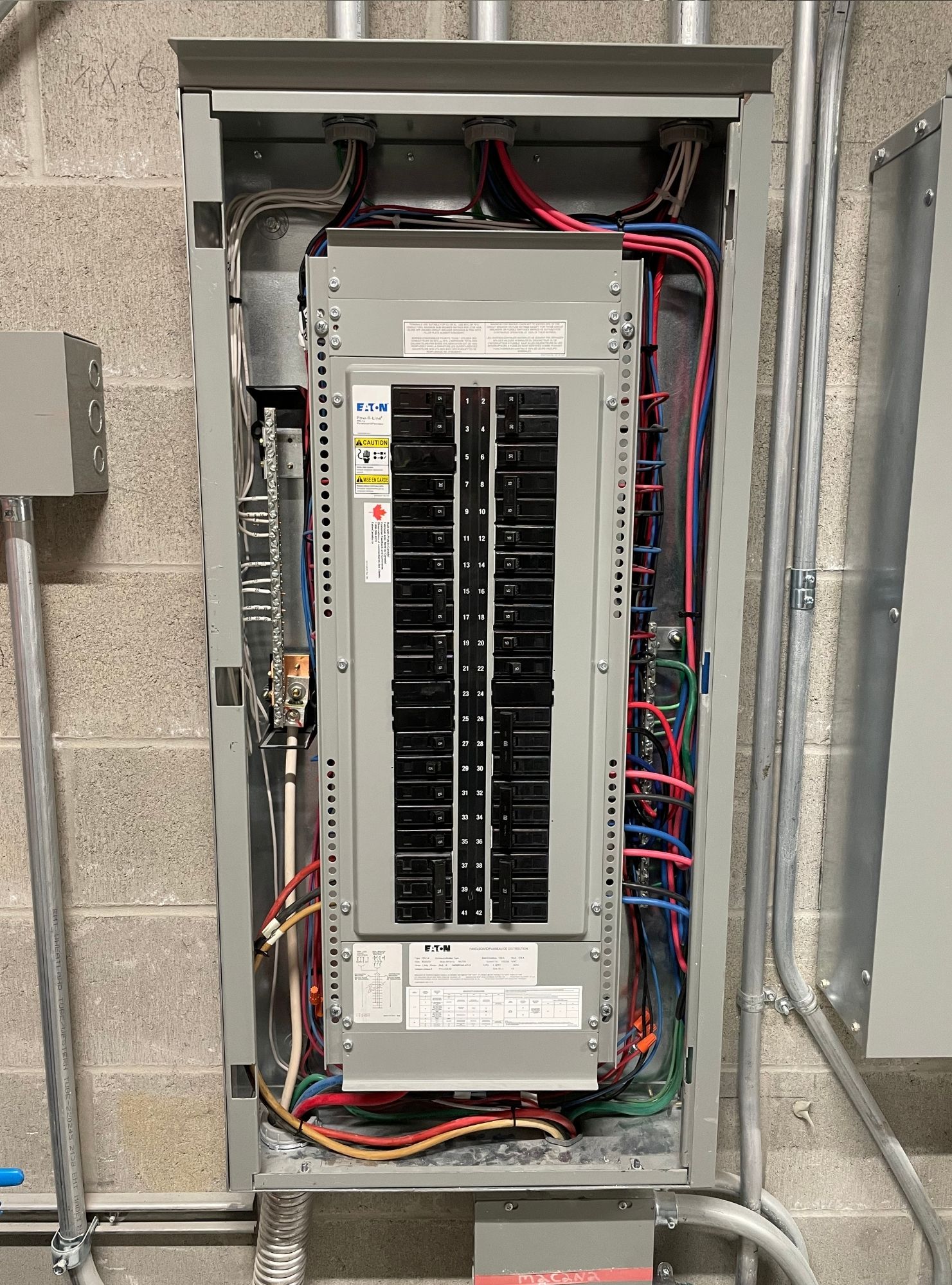 Sub-panel Installation